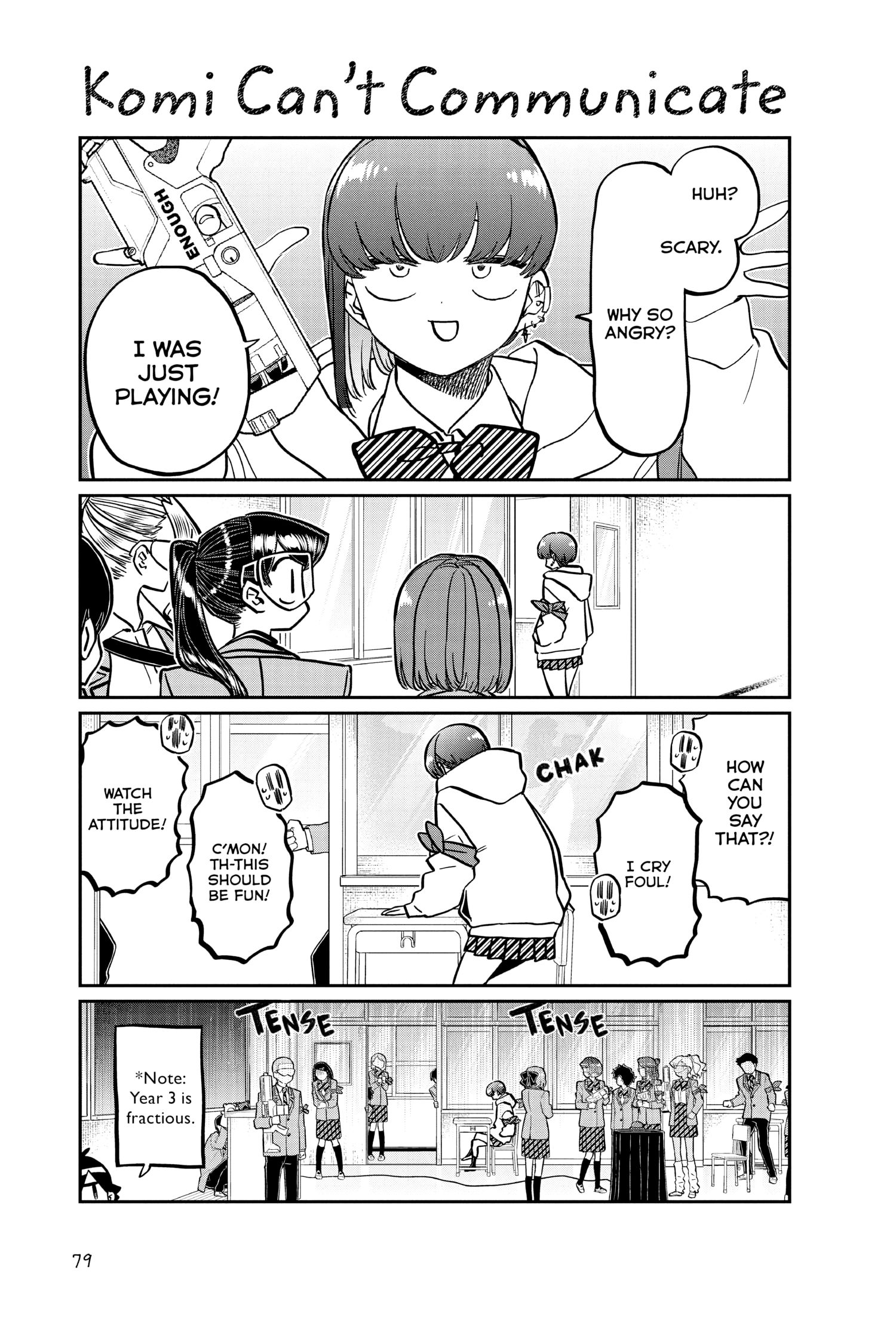 Komi Can’t Communicate, Chapter 331 image 01